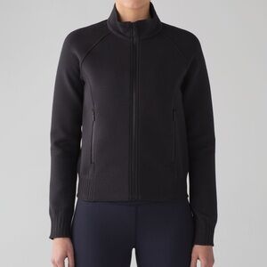 Lululemon Black Bomber Jacket